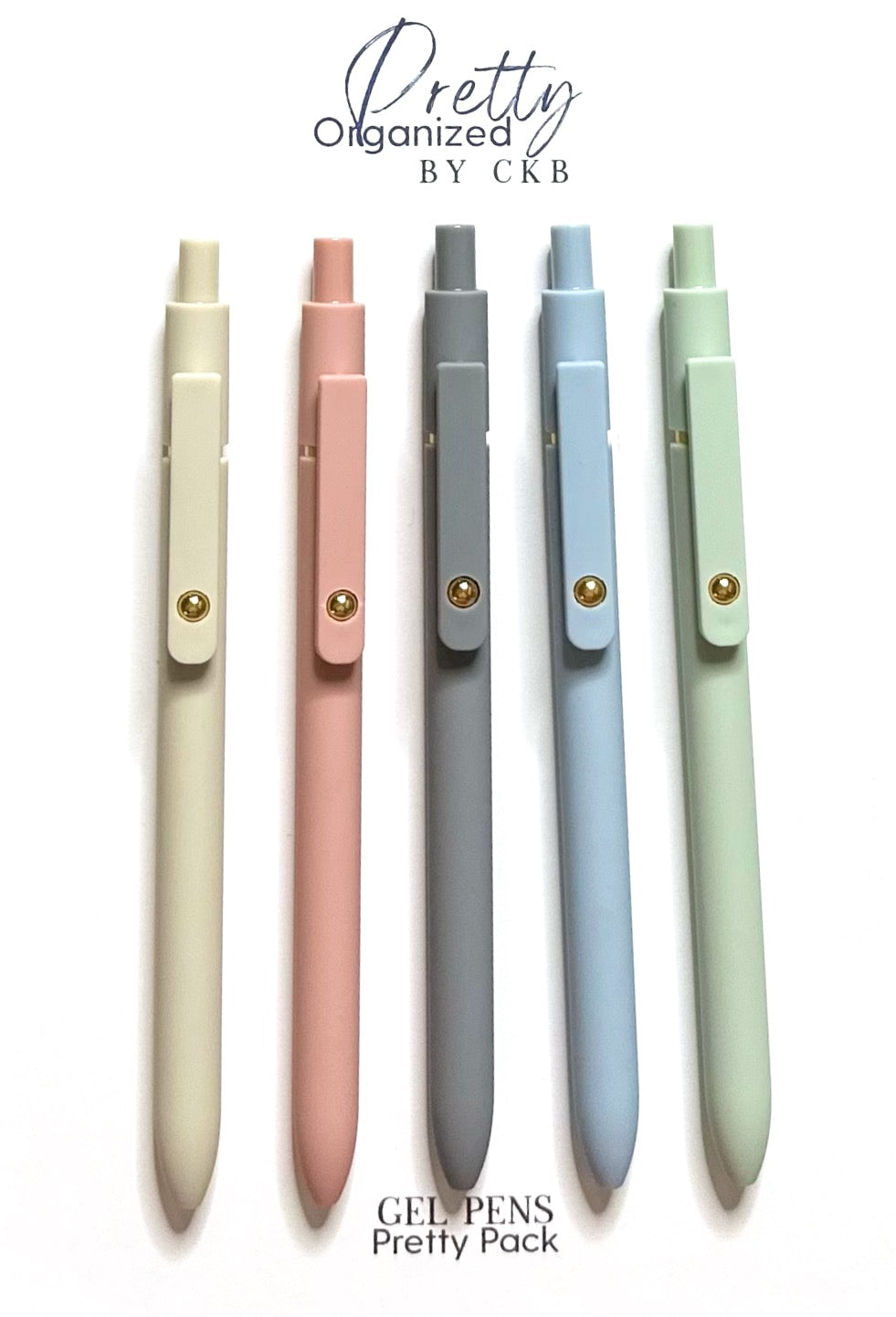 Pretty Pack-Set of 5 Gel Pens