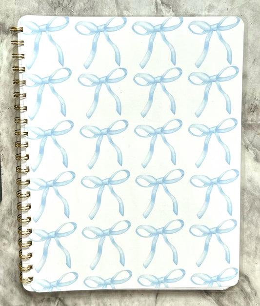 Coquette Blue Bow Notebook-Journal