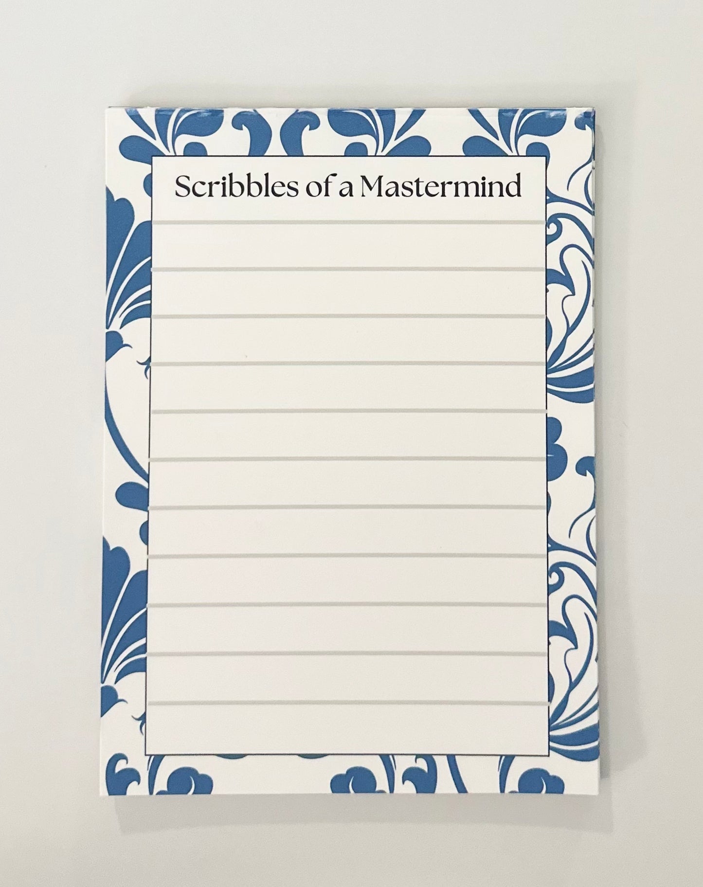 Scribbles of a Mastermind Notepad