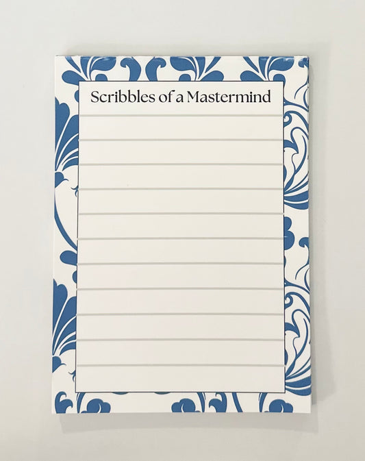 Scribbles of a Mastermind Notepad