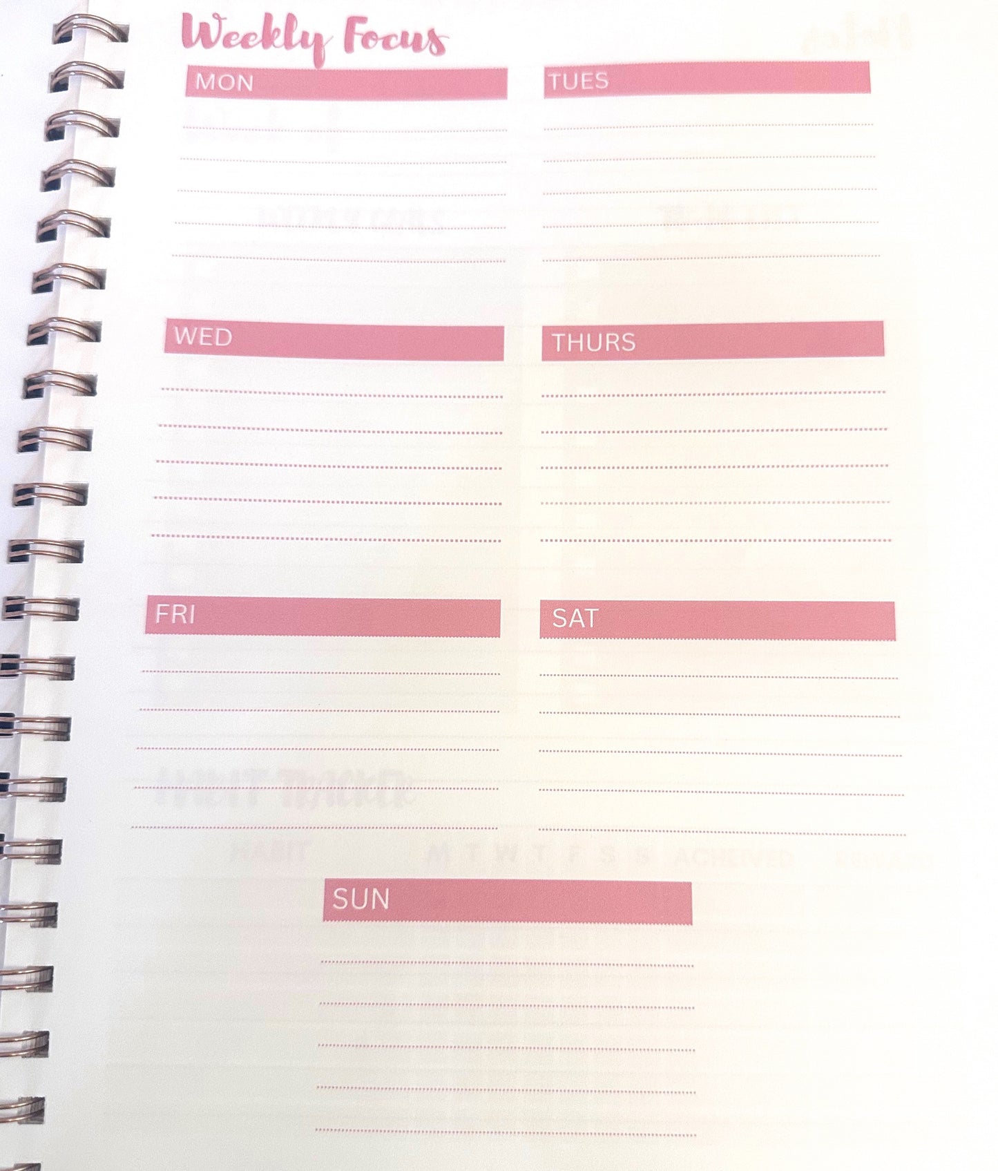 52 Weekly Planner