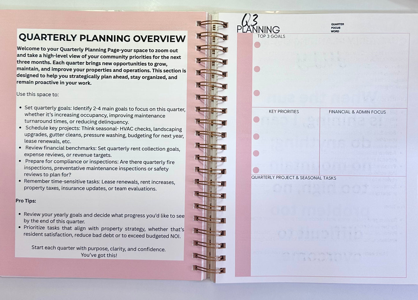 2026  Property Management Planner